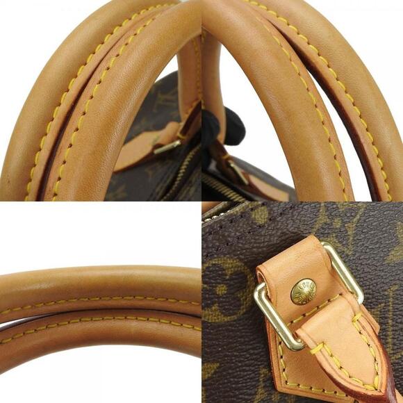 LOUIS VUITTON Brown Monogram Canvas Speedy 30 Bag - Picture 8 of 11